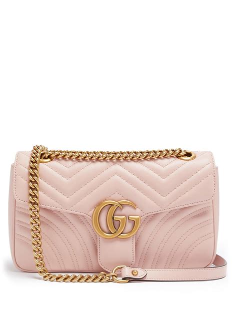 gucci marmont small light pink|Gucci Marmont mini bag pink.